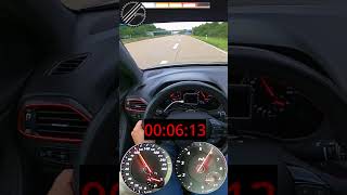 Hyundai i30 N Fastback 275 PS 0100 kmh Acceleration Test nospeedlimitgermany [upl. by Enirod807]