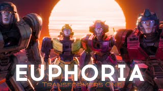 Transformers One TRAILER  Euphoria  EDIT ⌈4K 120fps⌋ transformers [upl. by Rimas]