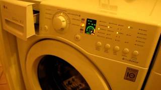 LG Front Load Washer Review Model WM2140CW [upl. by Eeralav640]