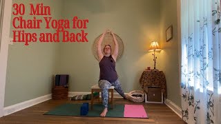 30 min seated chair yoga [upl. by Beverle]