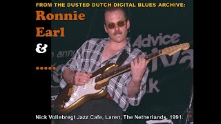 Ronnie Earl amp Sugar Ray Norcia at Nick Vollebregts Jazz Cafe Laren The Netherlands 1991 [upl. by Yehudi]