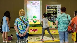 PAGOGRANINI  Human Motion Tracking and Gesture Recognition  Interactive Digital Signage [upl. by Vivian305]