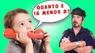 5 LIGAÇÕES ENGRAÇADAS PARA O 911 FEITAS POR CRIANÇAS [upl. by Chevy]