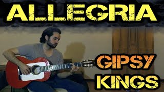 ALLEGRIA GIPSY KINGS meets flamenco gipsy guitarist [upl. by Atnwahs119]