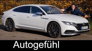 VW Arteon FULL REVIEW Elegance 2018 new Volkswagen Flagship  Autogefühl [upl. by Herrle]