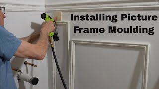 Transform Your Walls Wainscoting And Picture Frame Moulding Tips [upl. by Morris]