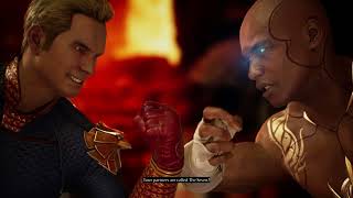 Homelander thinks hes the greatest superhero All Intro Dialogues Homelander vs Geras  MK1 [upl. by Yorke]