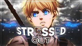 Attack On Titan  Stressed Out EditAMV [upl. by Blinni]