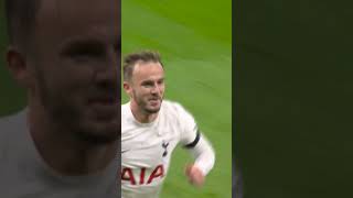 James Maddisons first goal at Tottenham Hotspur Stadium [upl. by Eudocia]