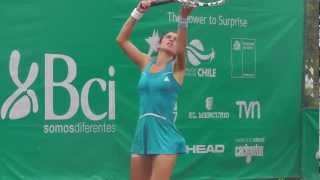 Julia Cohen y Paula Gonçalves finalistas de la Copa Bci [upl. by Allak]