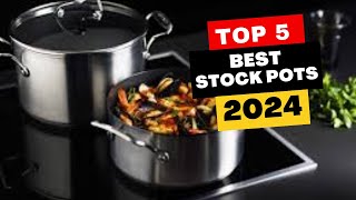 Top 5 Best Stock Pots Of 2024 [upl. by Anirehtac805]