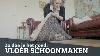 Vloer en tapijt schoonmaken zo doe je dat [upl. by Arlo]