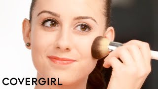 Makeup Tips How to Apply Bronzer for Fair Skin  COVERGIRL [upl. by Uase542]