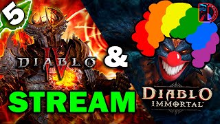 Diablo inmortal amp luego Diablo 4 T5 [upl. by Etteloiv]