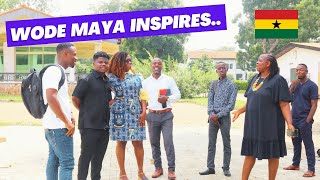 Wode Maya Inspires University of Ghana Students With [upl. by Paula]