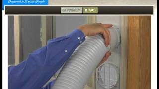 How to install a Danby Single Hose Portable Air Conditioner [upl. by Casabonne]