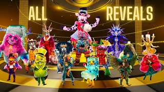 All Season 10 Reveals  The Masked Singer US [upl. by Orola]