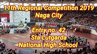 Sta Lutgarda National High School DRUM AND LYRE CORPS CHAMPION 11th Regional Competition 2019 [upl. by Nagiam]