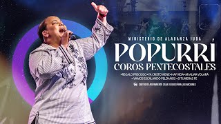 Popurri De Coros Pentecostales  Virginia Brito Ft Ministerio De Alabanza Judá [upl. by Jermayne]