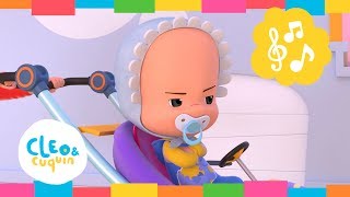 MY LITTLE SPORTSCAR LERE Cleo amp Cuquin Nursery Rhymes  Songs for Children [upl. by Moises]