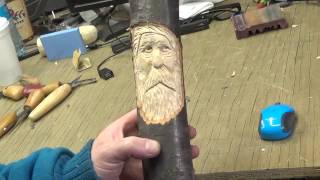 Wood CarvingHow to Carve a Wood Spirit With Hand Tools Conclusion [upl. by Wey501]