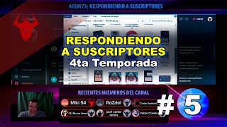 Respondiendo a Suscriptores 4ta Temporada 5 [upl. by Sims]