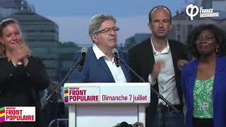 JL Mélenchon  quotOn nenlèvera pas une ligne du programme quot [upl. by Notlim]