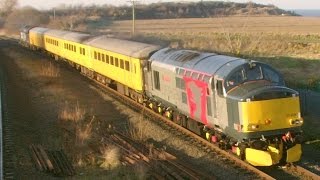 Mostyn amp Bagillt 2012017  Europheonix 37608 amp DRS 37604 on test train [upl. by Ehling]