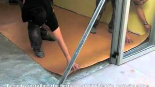 How to Install Linoleum Flooring [upl. by Asilej492]