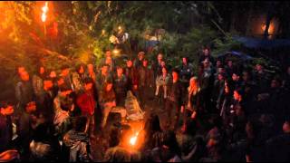 Bellarke Scenes 23 quotwe banished himquot THE 100 S01E04 [upl. by Andromada]