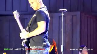 EROS RAMAZZOTTI INTERNATIONAL MIX GUITAR SOLO OFFICIAL [upl. by Eseerehc]