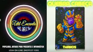 Quebra Cabeça Thanos [upl. by Alleinnad780]