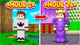 THE RICHEST 24 HOURS ON MY NEW SKYBLOCK SERVER 30 MIN SPECIAL  EnchantedMC EPISODE 1 [upl. by Carley]