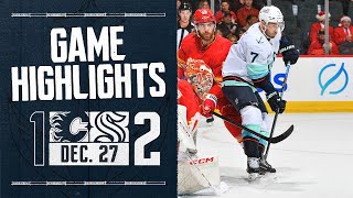 Seattle Kraken at Calgary Flames  1227 Game Highlights [upl. by Sterrett280]