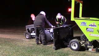 Witness the POWER Super stock 1050lb garden tractor pull Blyth [upl. by Hance97]