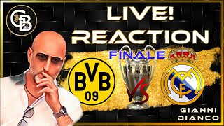 REAL MADRID BORUSSIA DORTMUNT  REACTION FINALE CHAMPIONS LEAGUE [upl. by Doelling]