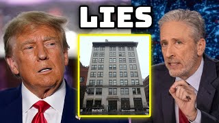 Jon Stewart Caught Overvaluing His Real Estate Just like Trump Did [upl. by Leshia]