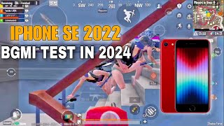 iphone se 3 2022 bgmi test in 2024 kaiplayz [upl. by Mosira811]