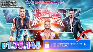 WWE Mayhem Mod Apk v175145  WWE Mayhem Wrestlemania Update Mod Apk  WWE Mayhem Hack v175145 [upl. by Sergent]