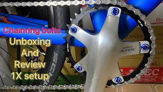 Fouriers chainring bolts 7075 alloy 4k60fps [upl. by Bixby675]