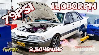 SUMMERNATS DYNO RECORD GETS BROKEN BY A 6 CYLINDER [upl. by Awram]