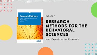 Psy 200  NonExperiemental Research [upl. by Matheson]