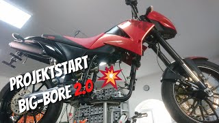 KTM 640 DUKE II Projekt BigBore 20 🏴‍☠️ Folge1 [upl. by Amat814]