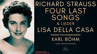 Richard Strauss  Four Last Songs amp Lieder Ctrc Lisa della Casa Karl Böhm  Remastered [upl. by Zellner771]