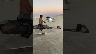 Riding a Onewheel at Burning Man 🏜️ onewheel [upl. by Ebanreb749]