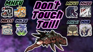 All Monster Hunter Games But If I TOUCH a Monsters TAIL I go to the Next Game [upl. by Chen240]