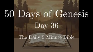 50 Days of Genesis  Day 36 [upl. by Adamik]