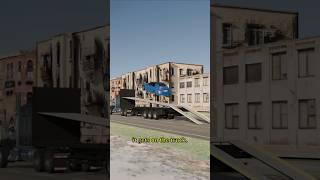 What Really Happens When a Speeding Car Drives Onto a Moving Truck [upl. by Macdermot494]