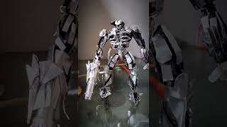 Shockwave action figure tutorial optimusprime automobile movie megatron actionfigure fyp [upl. by Eade]