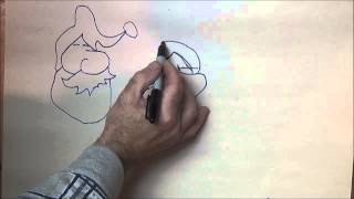 Learn to draw Santa Patterns for Ornaments [upl. by Awuhsoj636]